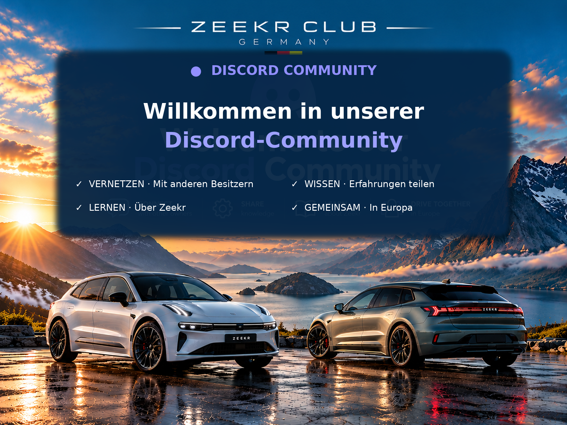 Willkommen in der Zeekr Community